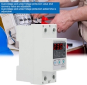 Imagine Releu monofazic protectie tensiune programabil, Sinotimer, 63A, ecran digital LED, recuperare automata, SVP-912-63A