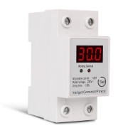 Imagine Releu siguranta digitala  de protectie tensiune, Sinotimer, 30A, 230V, SAP-30A, recuperare automata cu afisaj LED
