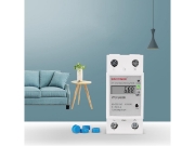 Imagine Comutator monofazat SINOTIMER WDS688 5-60A 230V Smart WiFi Control din aplicatia telefon mobil multifunctional