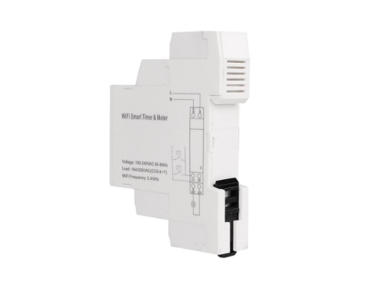 Imagine Comutator WIFI temporizat , Sinotimer, digital monofazat de la distanta SINOTIMER TM608 AC 110V 220V 16A 18mm