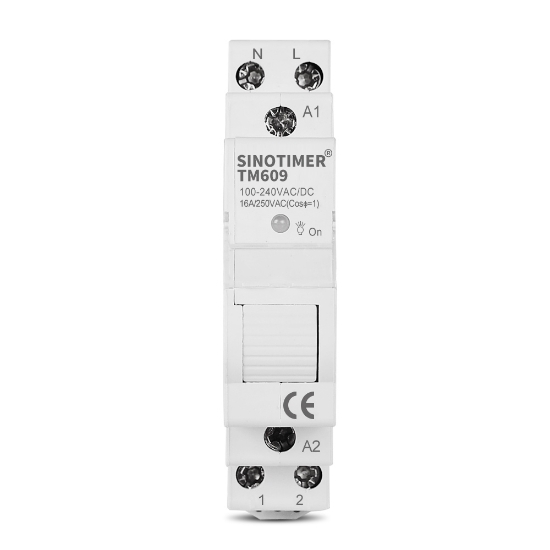 Imagine Siguranta electrica, Sinotimer, comutator temporizat monofazat, control Wifi, 230V AC 50-60Hz, 16A, TM609-16A
