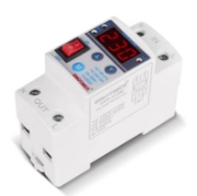 Imagine Releu siguranta digitala de protectie tensiune, Sinotimer, 40A, ecran digital LED, recuperare automata, SVP-912M-40A