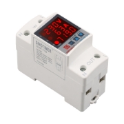 Imagine Releu siguranta digitala de protectie tensiune, Sinotimer, reglabila intre 1 - 63A, contor, ecran digital LED, SVP-719-63A