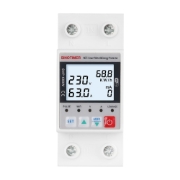 Imagine Releu Sinotimer, Wifi Tuya, diferential, protectie supratensiune, subtensiune, reglabil intre 1-63A, contor energie