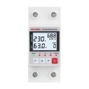 Imagine Releu Sinotimer protectie supratensiune, subtensiune, reglabil intre 1-63A , contor energie, SVP688-63A