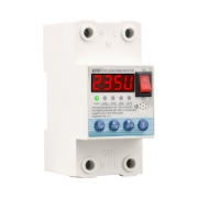 Imagine Releu protecție, SINOTIMER, supratensiune/subtensiune, sparacurent, reglabil 1-63A, diferential 10mA-99mA reglabil, SVP715-63A