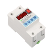 Imagine Releu protecție, SINOTIMER, supratensiune/subtensiune, sparacurent, reglabil 1-63A, diferential 10mA-99mA reglabil, SVP715-63A