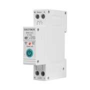 Imagine Intrerupator inteligent 63A AC220V,  WiFi aplicatie Tuya,  temporizator pornit-oprit, protectie curent, contor enegie KWH