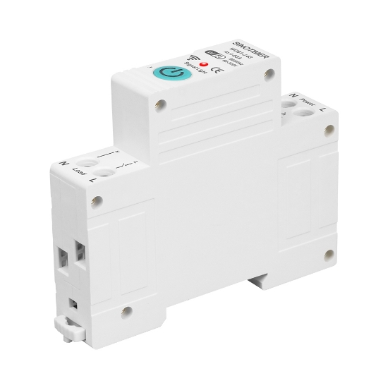 Imagine Intrerupator inteligent 63A AC220V,  WiFi aplicatie Tuya,  temporizator pornit-oprit, protectie curent, contor enegie KWH