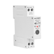 Imagine Releu protectie supratensiune, 63A AC220V, WiFi aplicatie Tuya, temporizator, temperatura, protectie curent, contor energie
