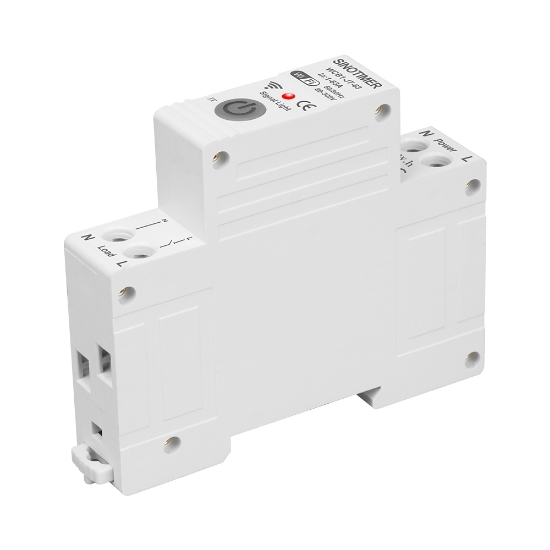 Imagine Releu protectie supratensiune, 63A AC220V, WiFi aplicatie Tuya, temporizator, temperatura, protectie curent, contor energie