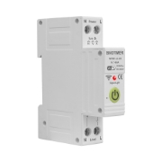 Imagine Releu protectie supratensiune, curent, 63A AC220V, WiFi aplicatie Tuya, temporizator, temperatura, contor KWH, diferential