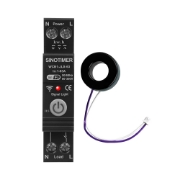 Imagine Releu protectie supratensiune, curent, 63A, WiFi Tuya, temporizator, temperatura, contor KWH, diferential, bidirectional