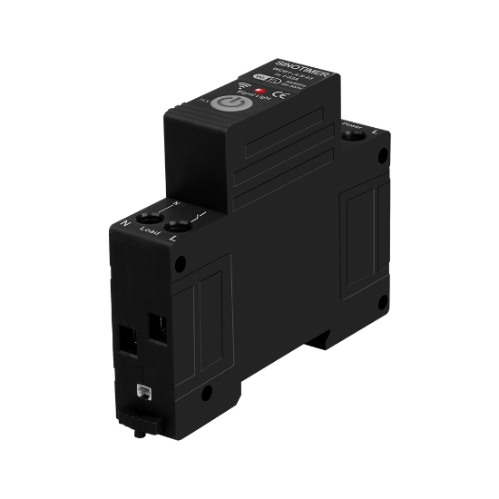 Imagine Releu protectie supratensiune, curent, 63A, WiFi Tuya, temporizator, temperatura, contor KWH, diferential, bidirectional