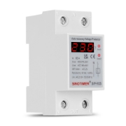 Imagine Protecție la supratensiune reglabilă pe șină DIN, reconectare automată, Sinotimer, SVP-912S-63A
