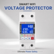 Imagine Releu protectie, dubla deconectare, WiFi Sinotimer SVP688W-63AN2, 63A, monitorizare energie (PV), bidirectional
