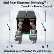 Imagine Releu protectie, dubla deconectare, WiFi Sinotimer SVP688W-63AN2, 63A, monitorizare energie (PV), bidirectional