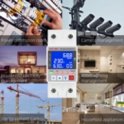 Imagine Releu protectie, dubla deconectare, WiFi Sinotimer SVP688W-63AN2, 63A, monitorizare energie (PV), bidirectional