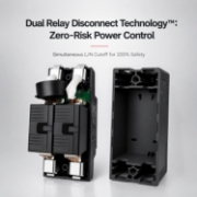 Imagine Releu protectie tensiune si curent Sinotimer SVP-718D, 80A, 230V, 2P, afisaj digital, negru