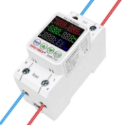 Imagine Releu protectie tensiune Sinotimer SVP-717, 40A, 5-in-1, supratensiune, subtensiune, supracurent, contor energie