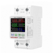 Imagine Releu protectie tensiune Sinotimer SVP-717, 63A, 5-in-1, supratensiune, subtensiune, supracurent, contor energie