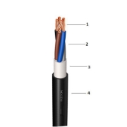 Imagine Cablu fără halogen cupru, N2XH 5x35 mm² B2ca – tambur