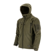 Imagine JACHETA POLAR IMPERMEABILA CU GLUGA / KAKI - 3XL