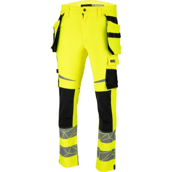 Imagine PANTALON REFLECTORIZANT ELASTIC CU MODEL / VERDE - M