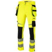 Imagine PANTALON REFLECTORIZANT ELASTIC CU MODEL / VERDE - 2XL