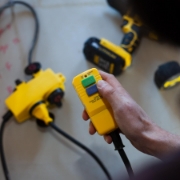 Imagine STANLEY prelungitor 4 prize, intrerupator, stecher RCD, 5 m, H07RN-F 3G1,5