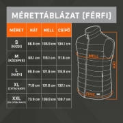 Imagine Vestă încălzită THAW THA-APR-0005-G, mărimea L, 4 zone de încălzire, 3 niveluri de încălzire, strat hidrofug, cu acumulator extern