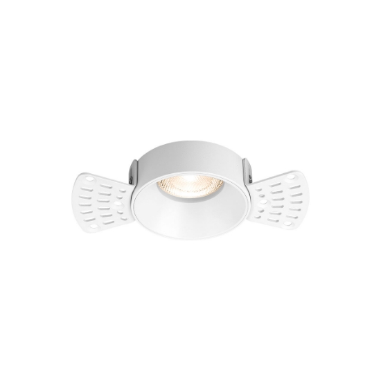 Imagine CARCASA ALB-NEGRU ROTUND PT MR16 GATA-TR-1