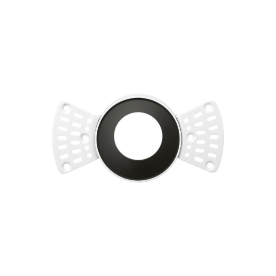 Imagine CARCASA ALB-NEGRU ROTUND PT MR16 GATA-TR-1