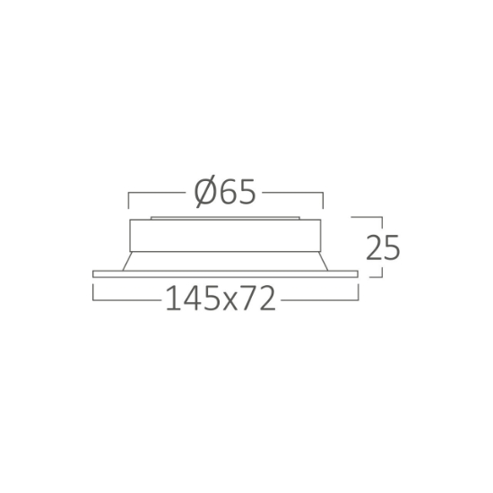 Imagine CARCASA ALB-NEGRU ROTUND PT MR16 GATA-TR-1