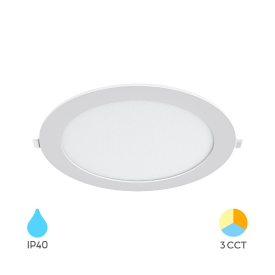 Imagine SPOT LED ROTUND ST 24W 2400LM 3IN1 F:298MM IP40