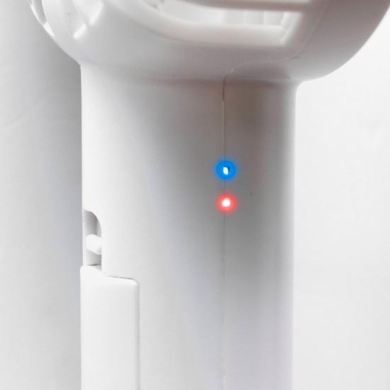 Imagine Ventilator de mana, cu dinam, 9 cm, alb