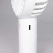 Imagine Ventilator de mana, cu dinam, 9 cm, alb