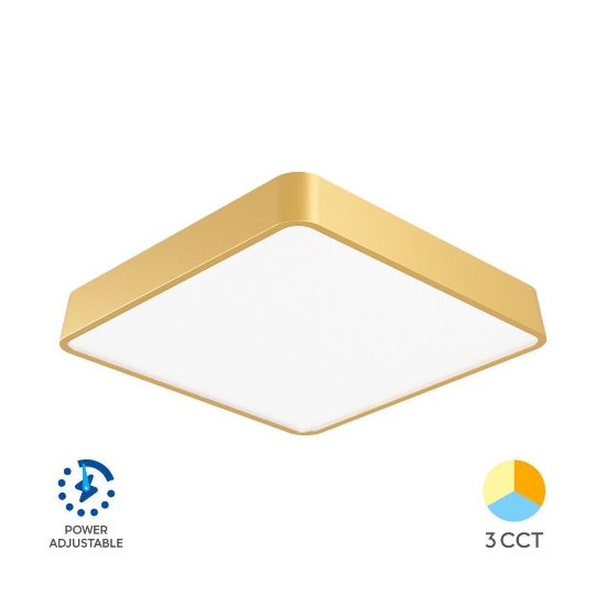 Imagine PLAFONIERA LED 36W 3in1 AURIU BLADE SQR