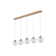 Imagine PENDUL S002S-4H-5xG9-AURIU STICLA