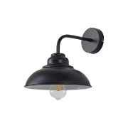 Imagine LAMPA DE PERETE P004W-1H-1xE27-NEGRU