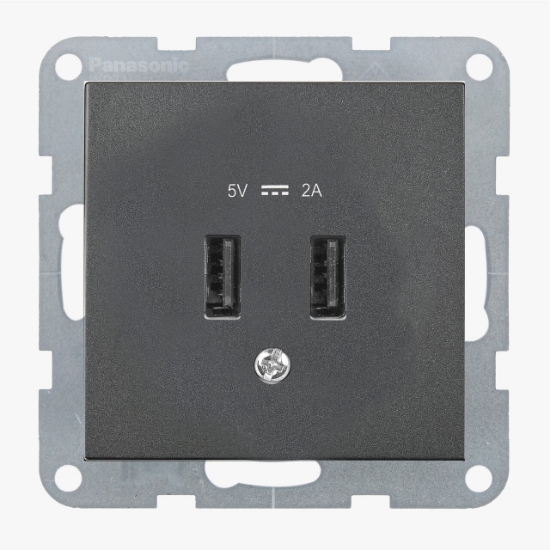 Imagine PRIZA USB 5V-2A MEC. KARRE PLUS 55 FUMURIU