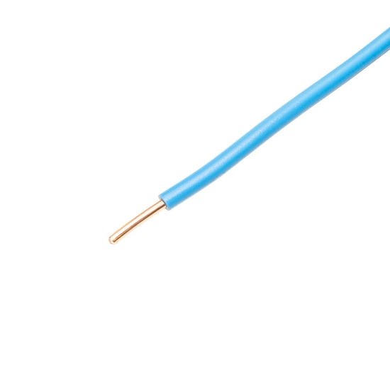 Imagine Conductor rigid cupru, FY 6 mm², albastru – colac
