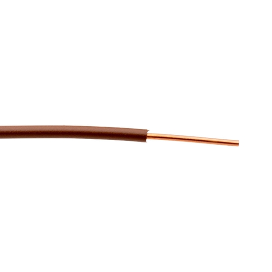 Imagine Conductor rigid cupru, FY 6 mm², maro – colac