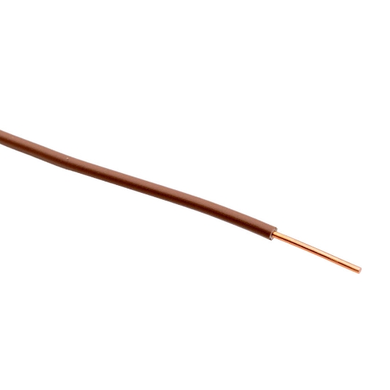 Imagine Conductor rigid cupru, FY 6 mm², maro – colac
