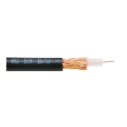 Imagine Cablu coaxial TV, RG59 1x0.6 mm² cupru integral