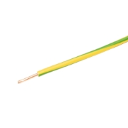 Imagine Conductor rigid cupru, FY 4.0 mm², verde-galben – mosor 300m