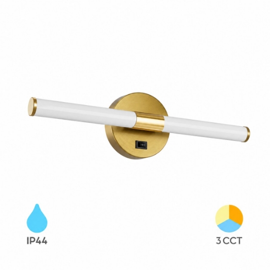 Imagine CORP LED PENTRU PERETE-7W 3in1 AURIU 450-LILY-C