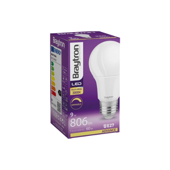 Imagine BEC LED 9W A60 806LM 3000K E27 DIMABIL