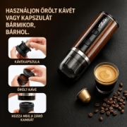 Imagine APARAT DE CAFEA PORTABIL ROOSCAMP, POWERBANK DE 7500 MAH