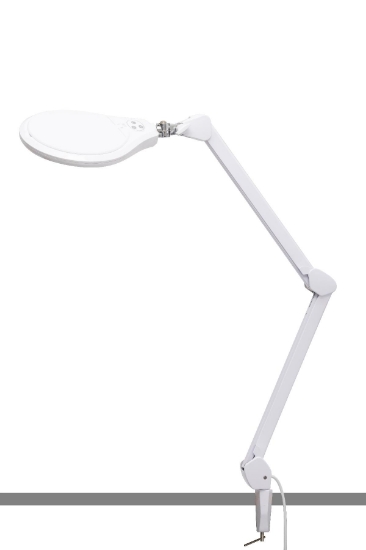 Imagine Lampă cu lupă LED, pentru masă, cu control al luminozității